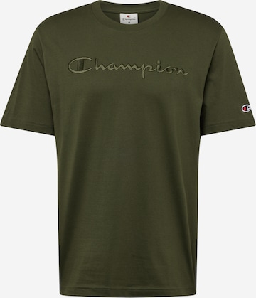 Maglietta di Champion Authentic Athletic Apparel in verde: frontale