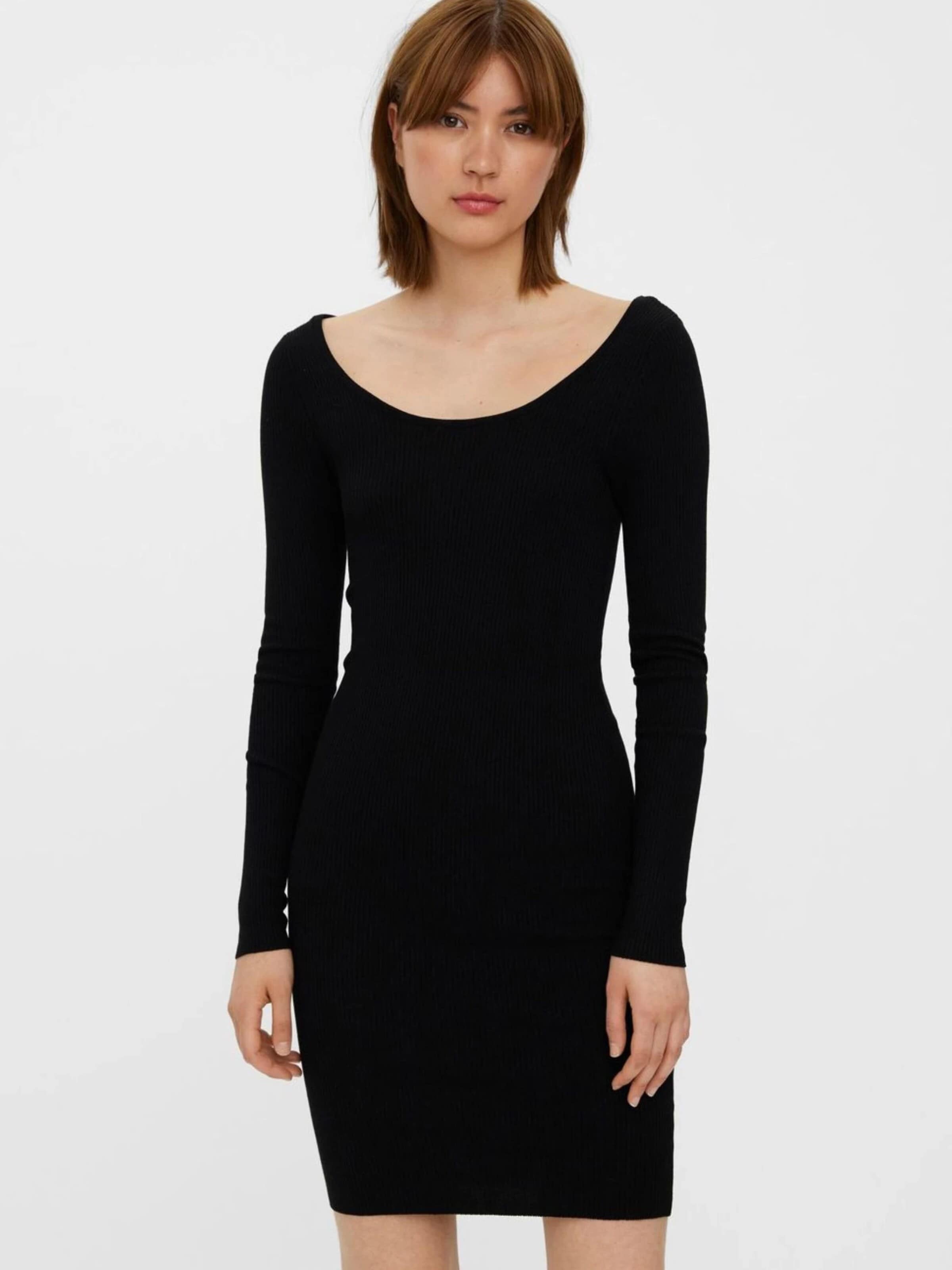 Robe '10268007' VERO MODA en noir : devant