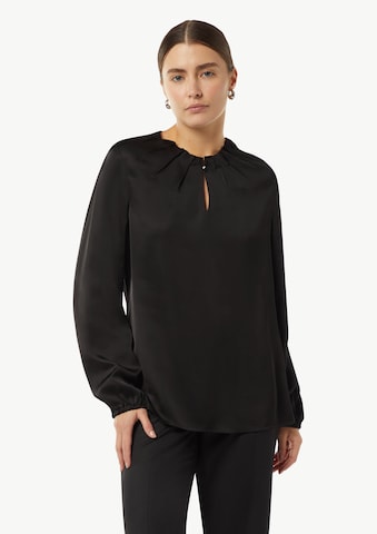 COMMA Bluse in Schwarz: Vorderseite
