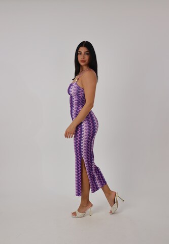 Robe d’été Elara en violet