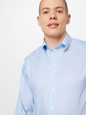 ETON Regular fit Button Up Shirt in Blue