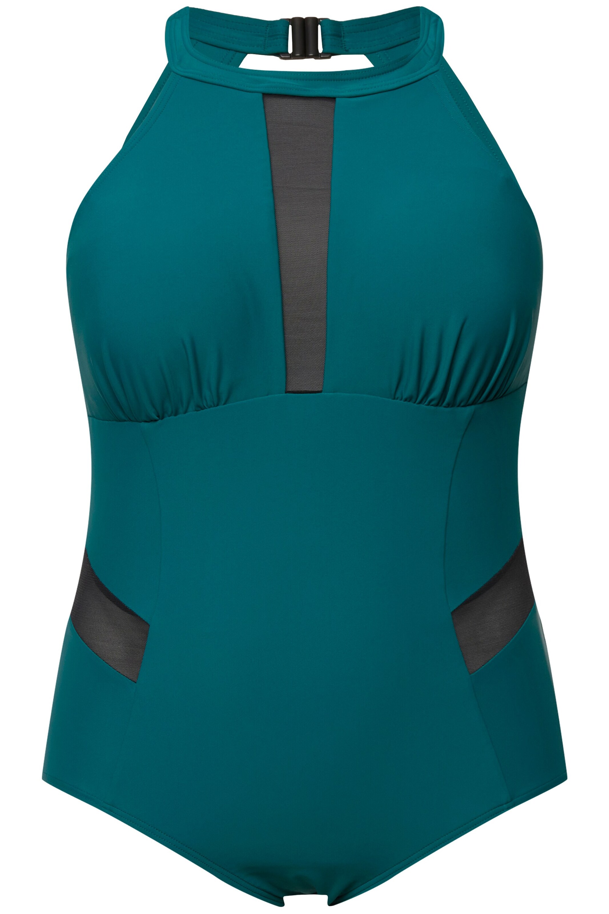 Maillot de bain Ulla Popken en bleu : devant