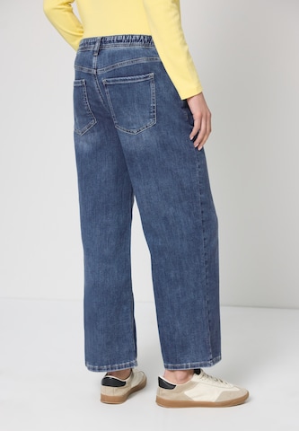 STREET ONE Wide leg Jeans 'Emee' in Blue