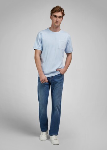 HECHTER PARIS Shirt 'JERSEY GD' in Blauw
