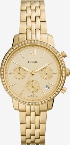 FOSSIL Uhr in Gold: predná strana