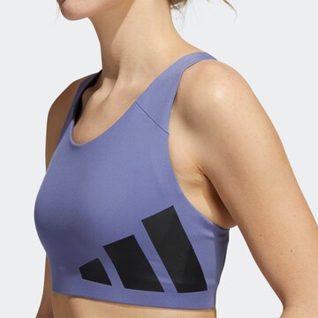 ADIDAS PERFORMANCE Bustier Sportmelltartók - lila