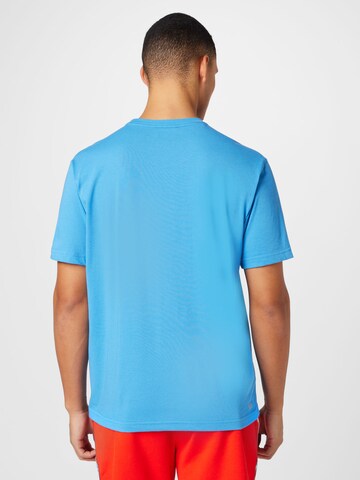 Lacoste Sport - Camiseta funcional en azul