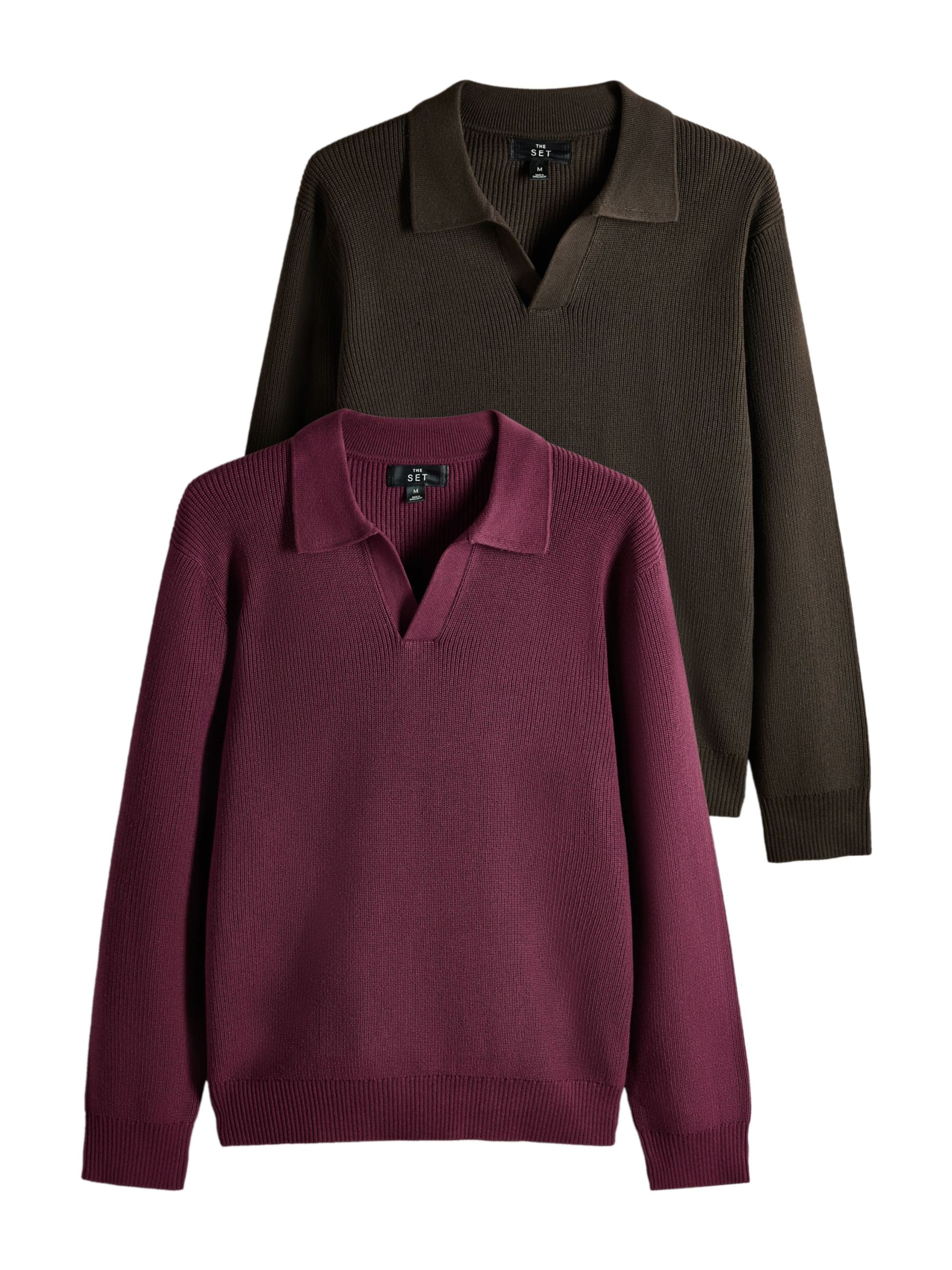 The Set - Pullover em castanho: frente