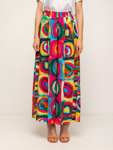 Tantra - Pierna ancha Pantalón en Mezcla de colores: frente