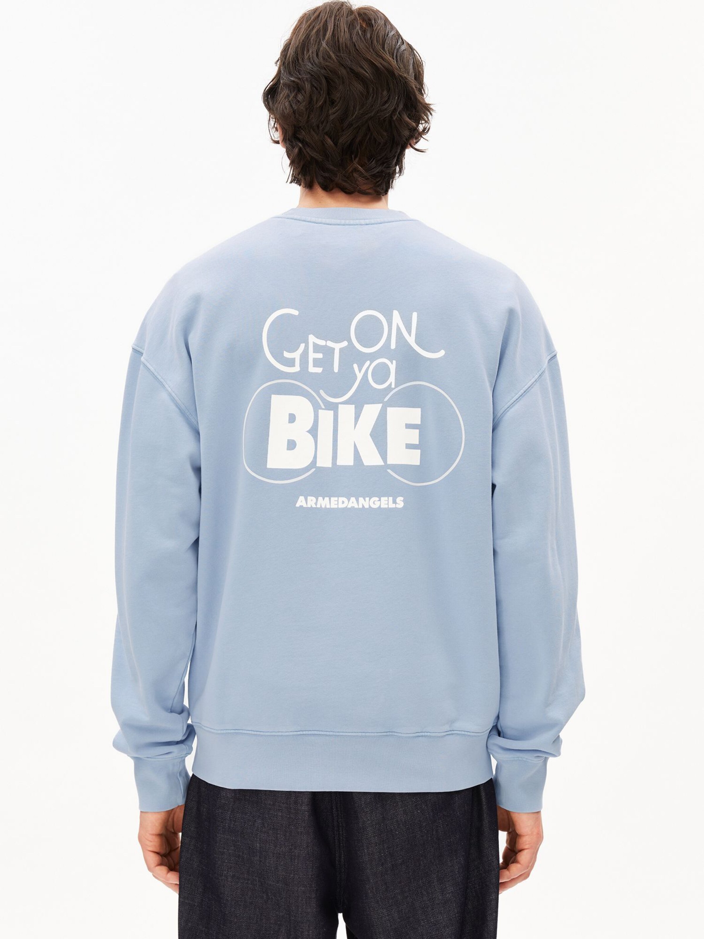 ARMEDANGELS Sweatshirt in Blauw: voorkant