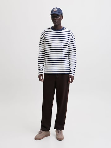 JACK & JONES Baggy Hose 'JPSTKarl Bradley' in Braun