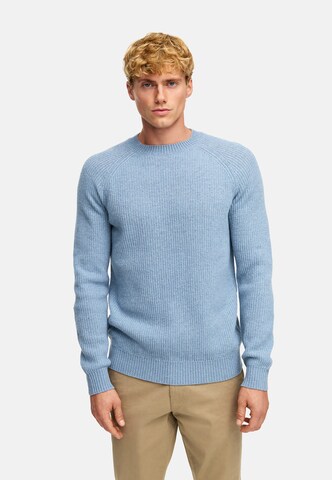 Kronstadt Pullover ' Dorsey ' in Blau: Vorderseite