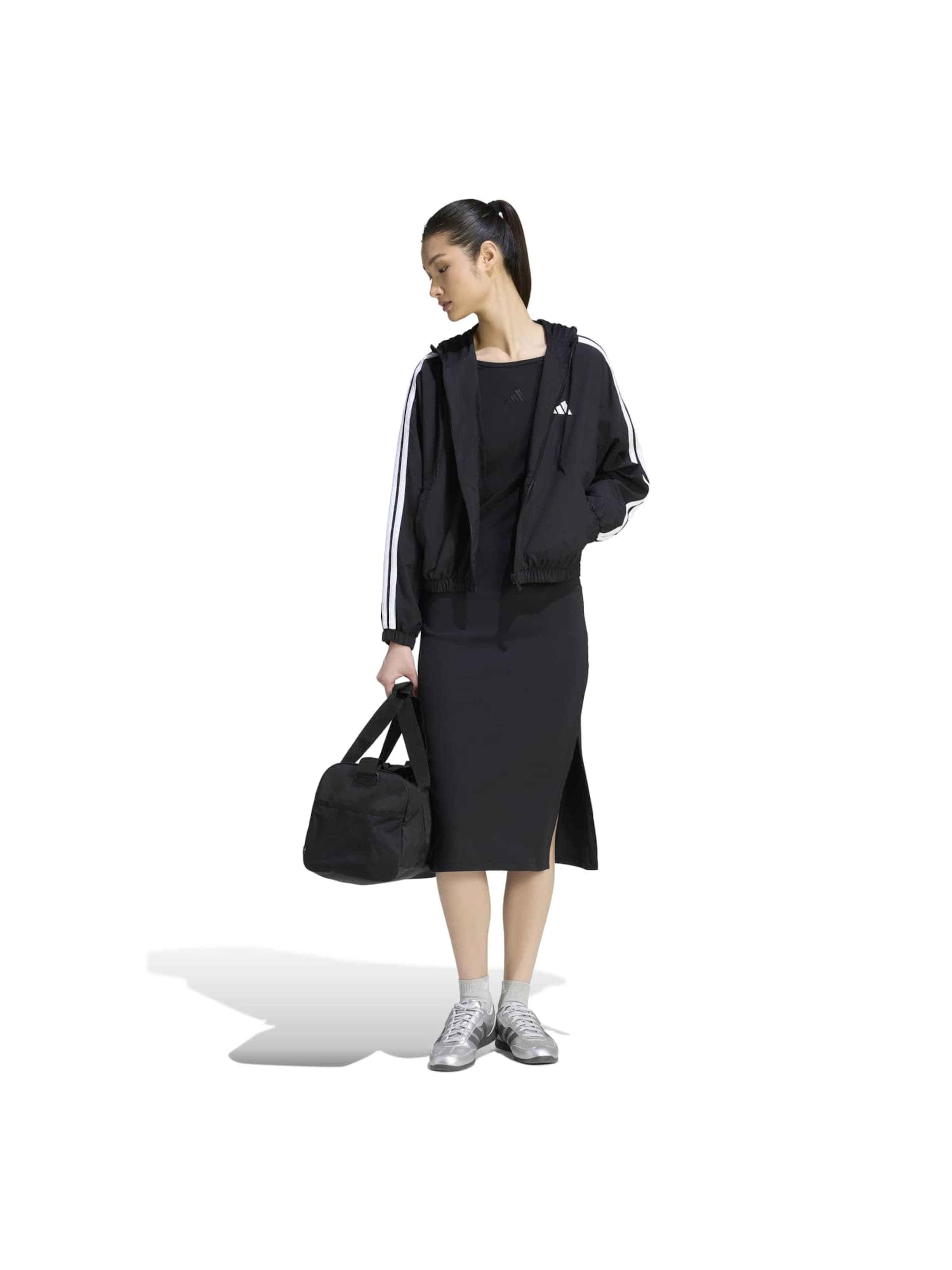 ADIDAS SPORTSWEAR Športna jakna | črna barva