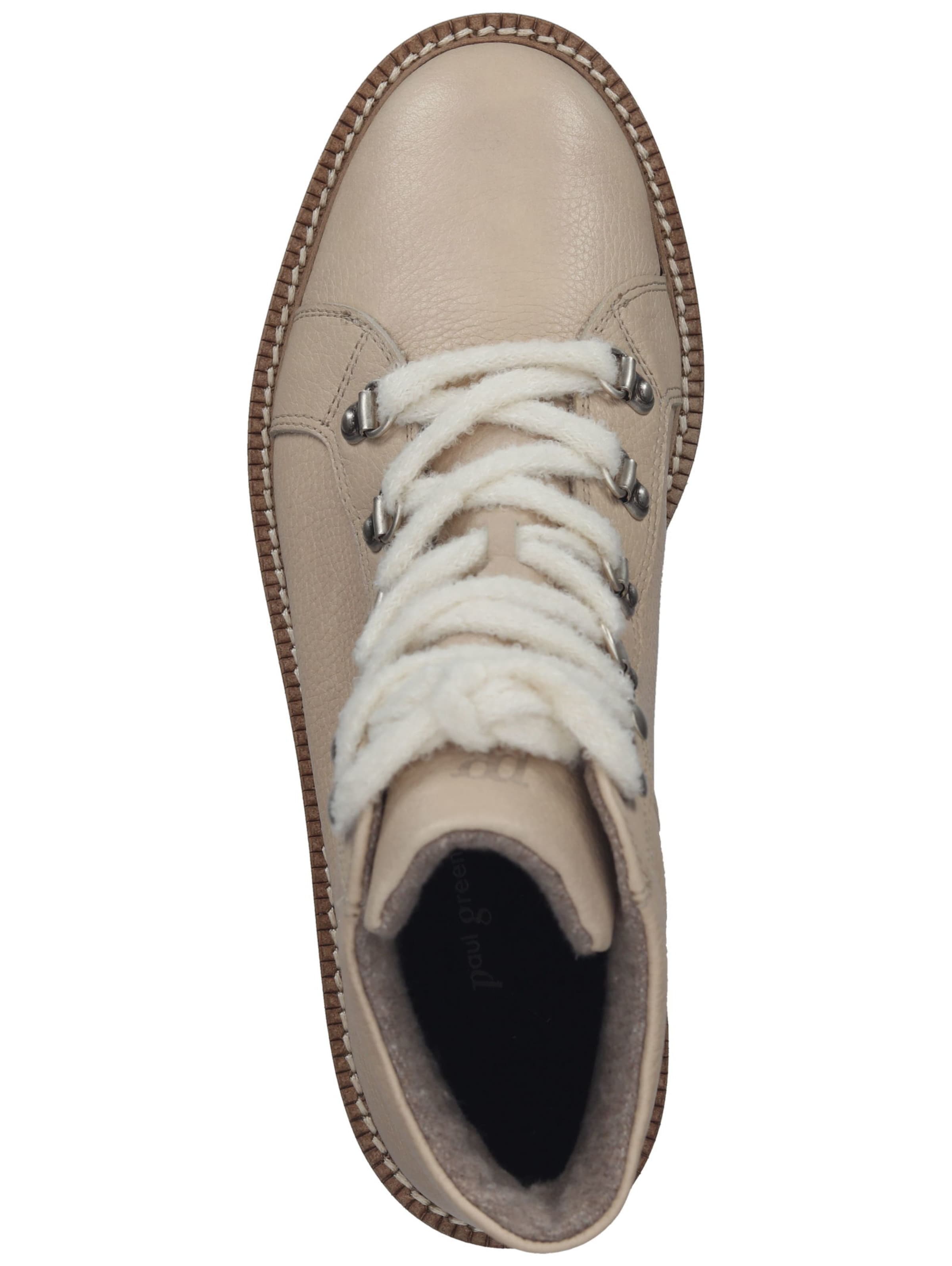 Bottines à lacets Paul Green en beige
