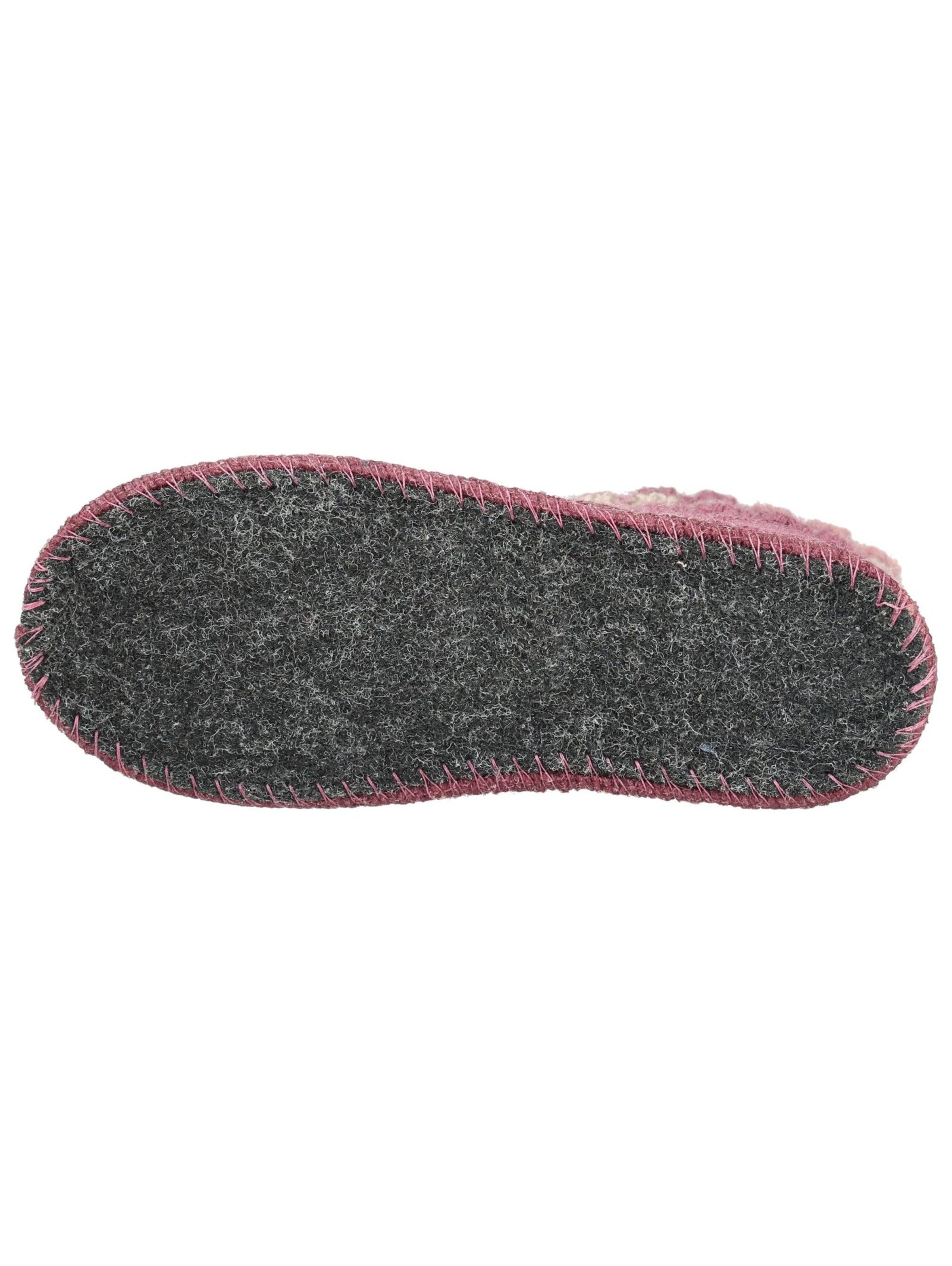 HAFLINGER Hausschuh 'PAUL' in Pink