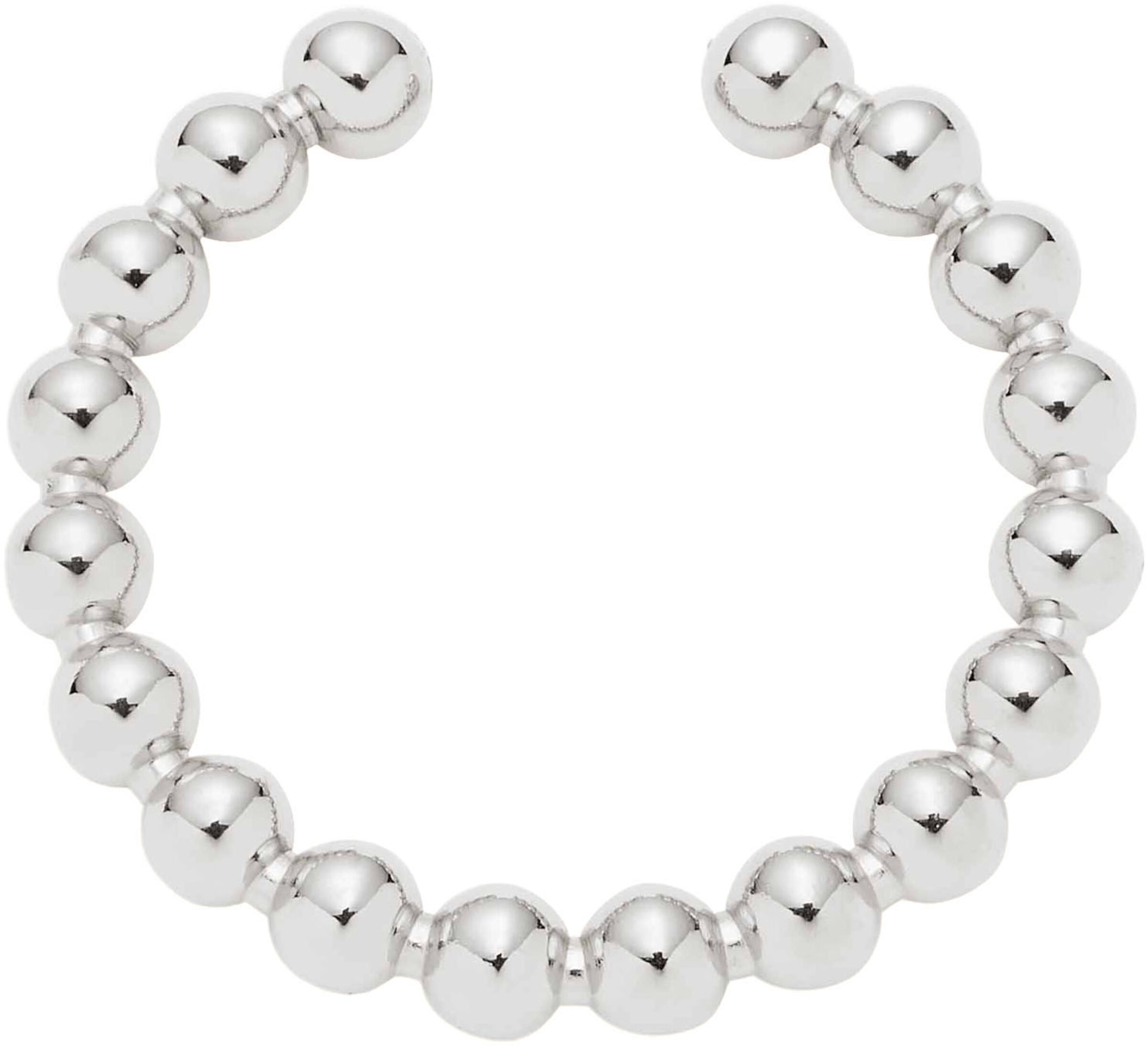 LEONARDO Earrings in Silver: front