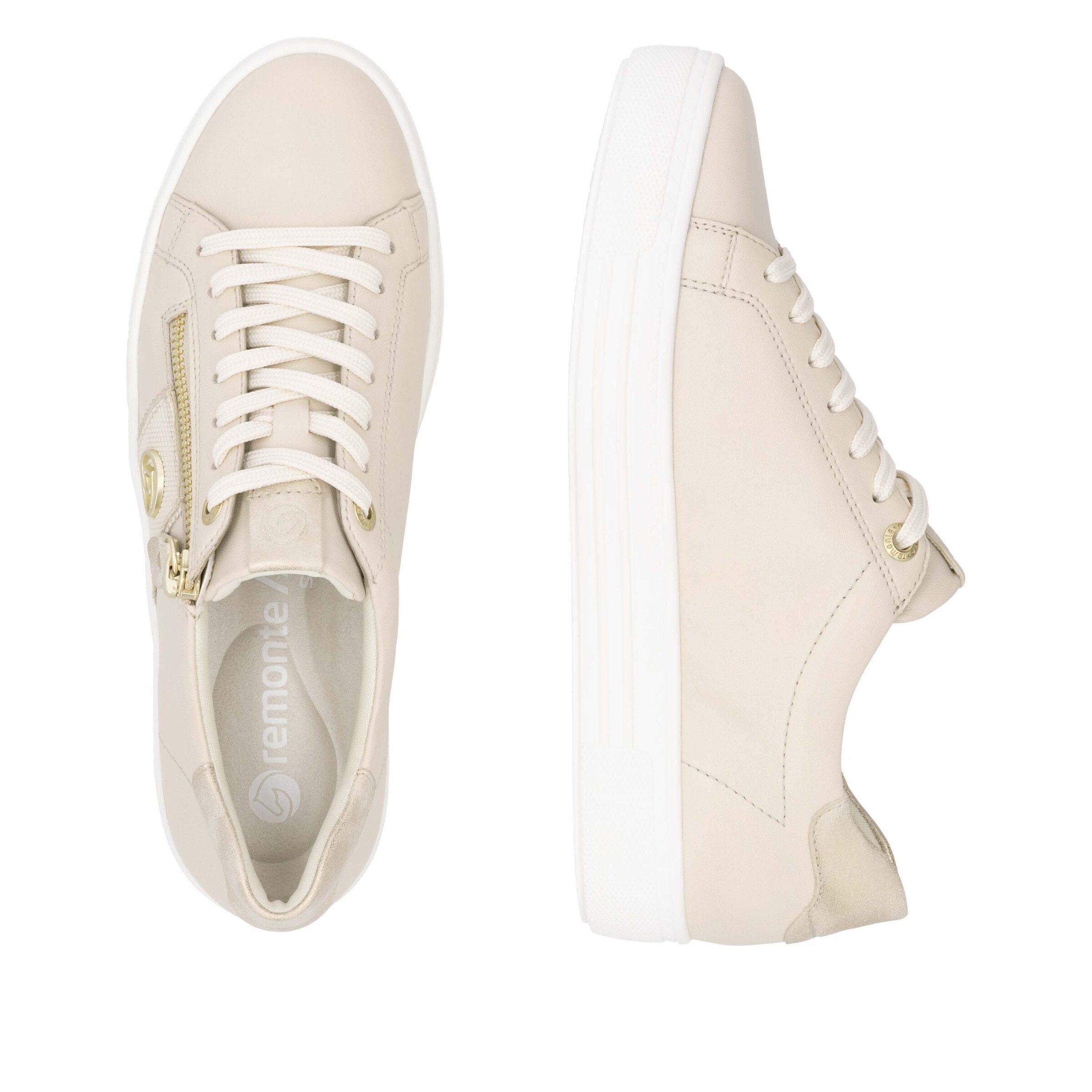 Sneaker bassa di REMONTE in beige