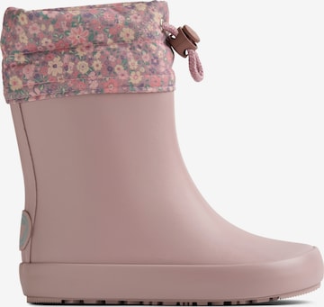 WHEAT Regenlaarzen 'Zerro' in Roze: voorkant