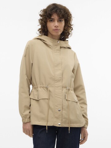 VERO MODA Tussenparka 'PAISLEY' in Beige: voorkant