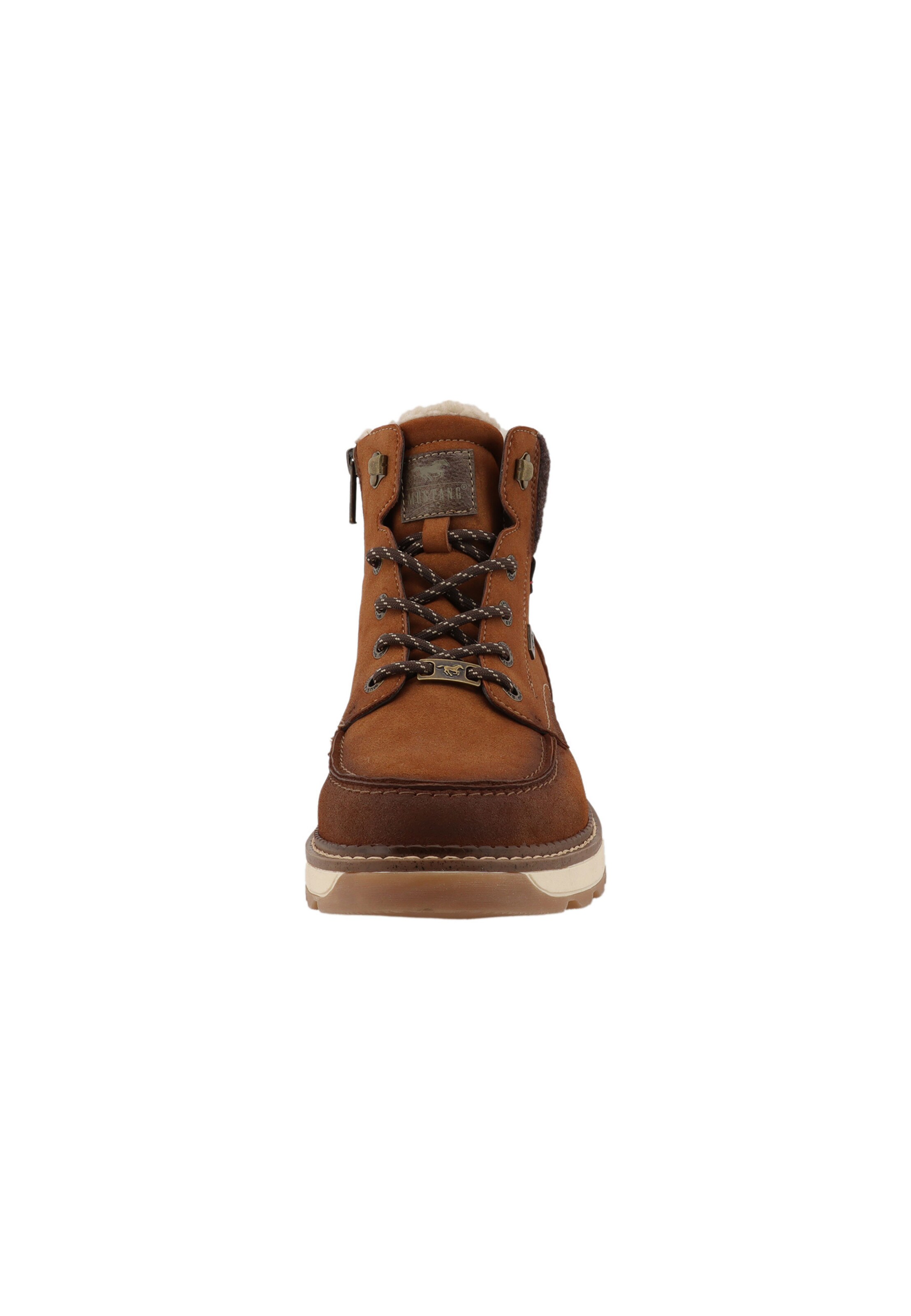 Bottines à lacets MUSTANG en marron