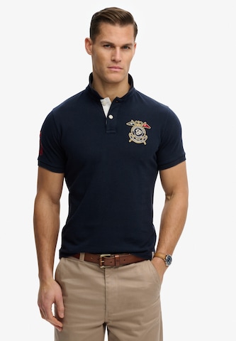 T-Shirt Superdry & Co en bleu : devant