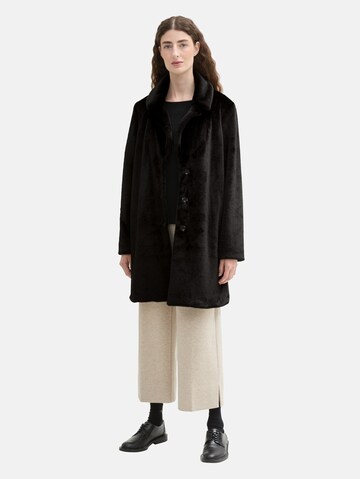 TOM TAILOR Between-seasons coat in Black