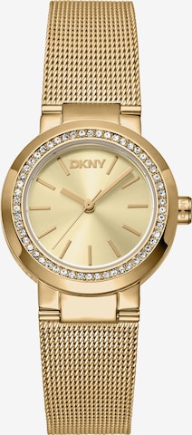 DKNY Uhr in Gold: Vorderseite