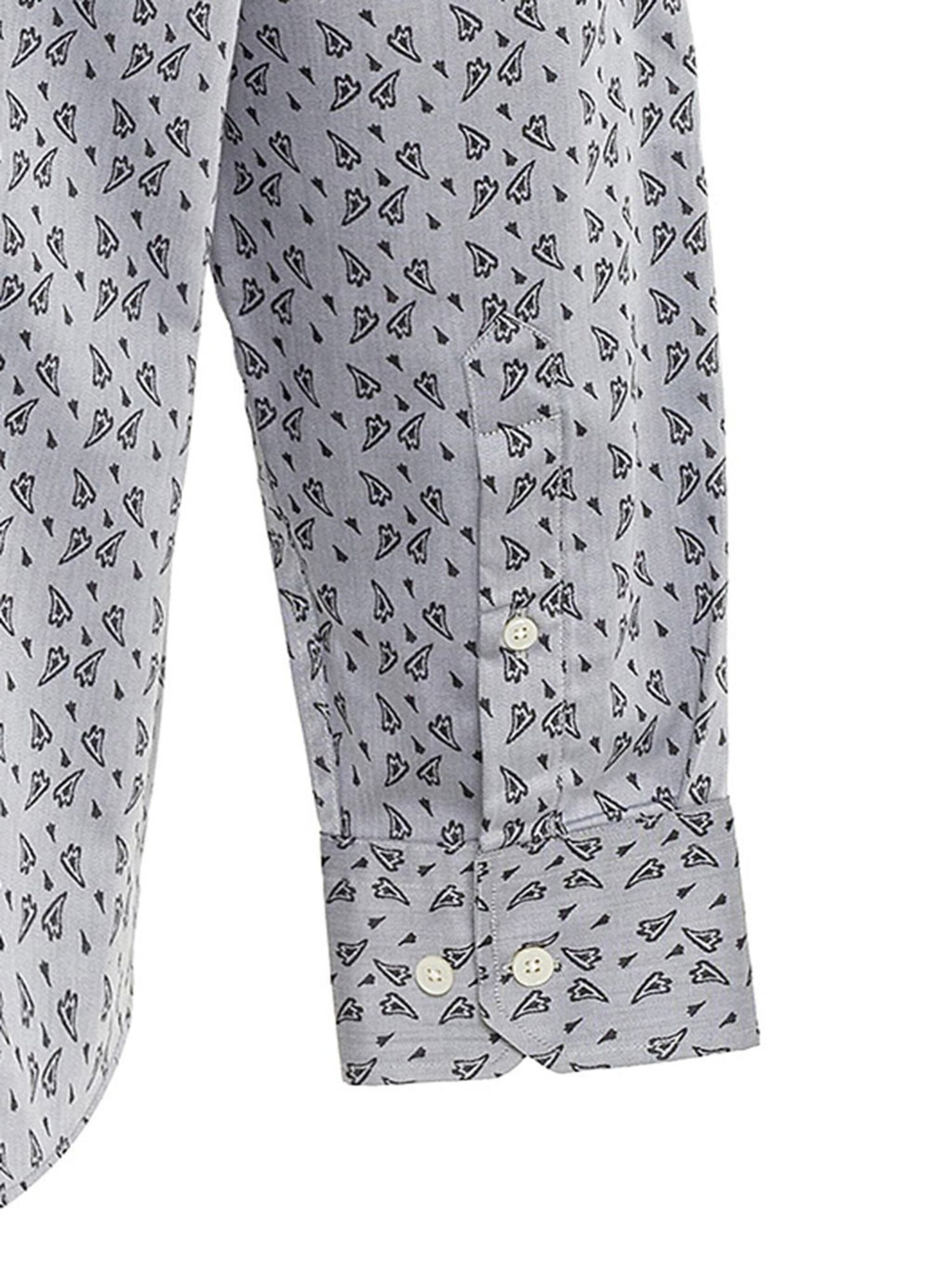 By Diess Collection Rovný strih Košeľa - Sivá