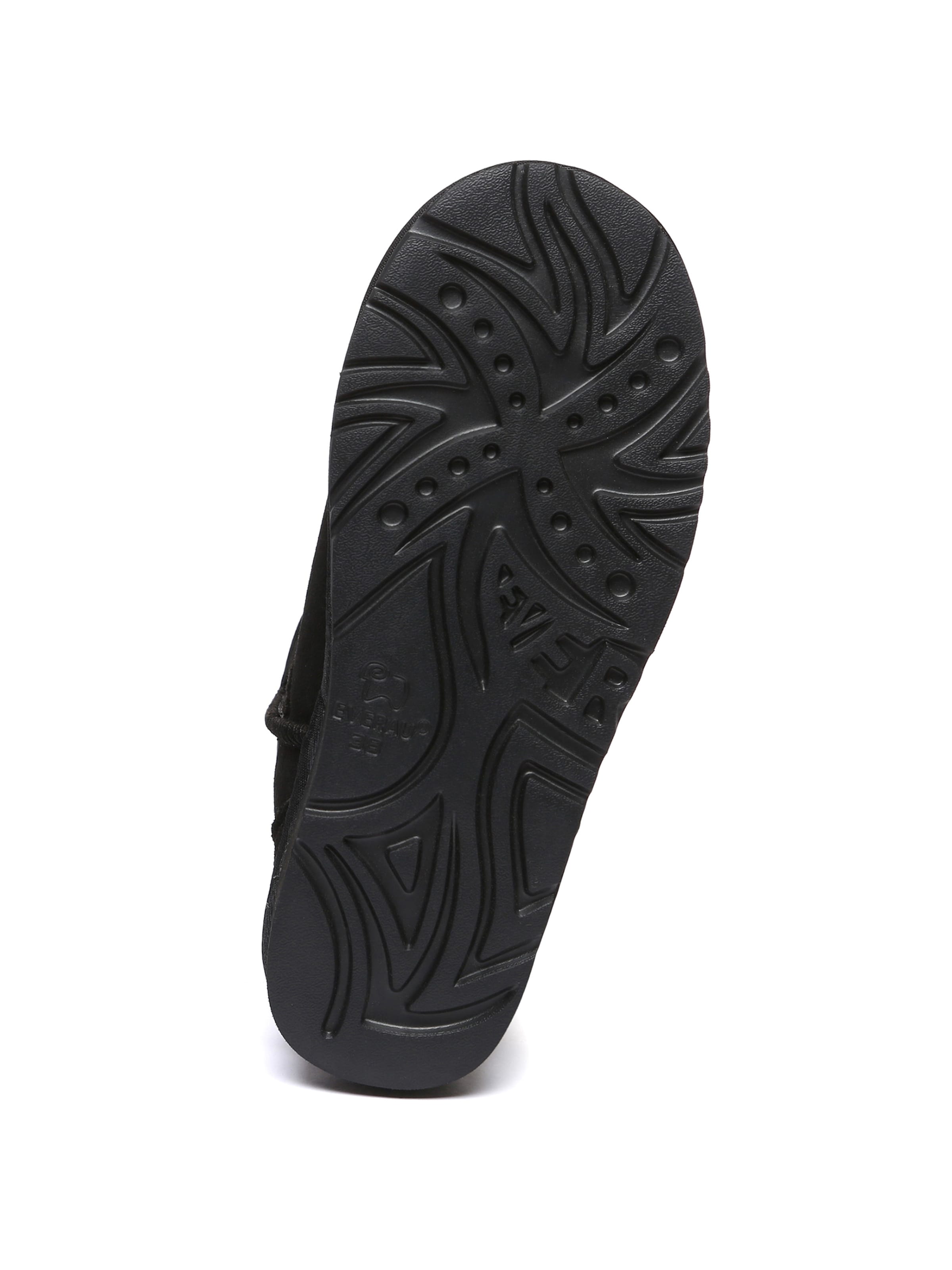 Everau Ботинки 'Ostrich' в Черный