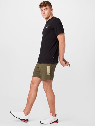 PUMA Regular Shorts in Grün