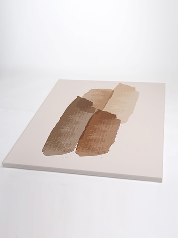 Liv Corday Bild 'Abstract Brown Composition' in Weiß