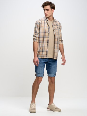 BIG STAR Regular Shorts 'Conner' in Blau