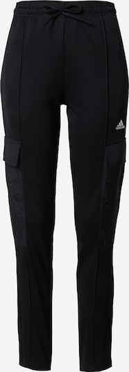 ADIDAS SPORTSWEAR Calças de desporto 'Tiro ' em preto / branco, Vista do produto