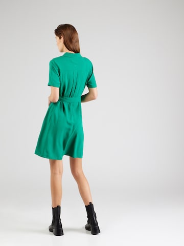 Rochie tip bluză 'PAYA' de la VILA pe verde