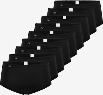 SLOGGI Slip '24/7 Microfibre' in Schwarz: Vorderseite