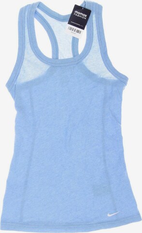 NIKE Top & Shirt in S in Blue: front