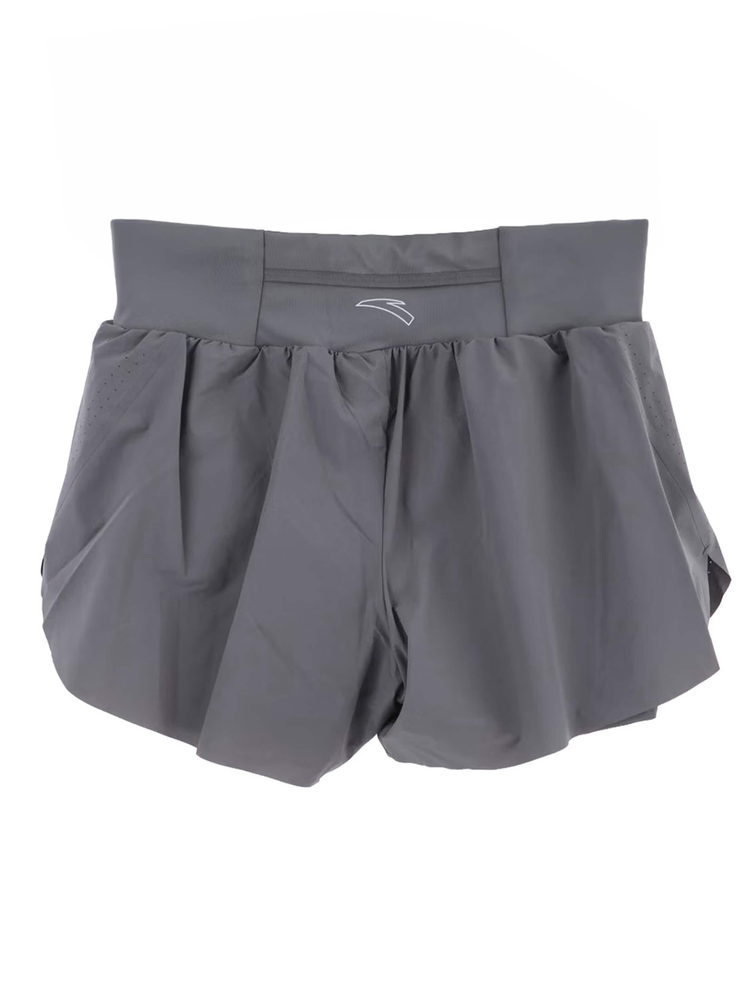 ANTA Sports trousers 'ANTA Women's Running Shorts' in XS in Grey, Item view