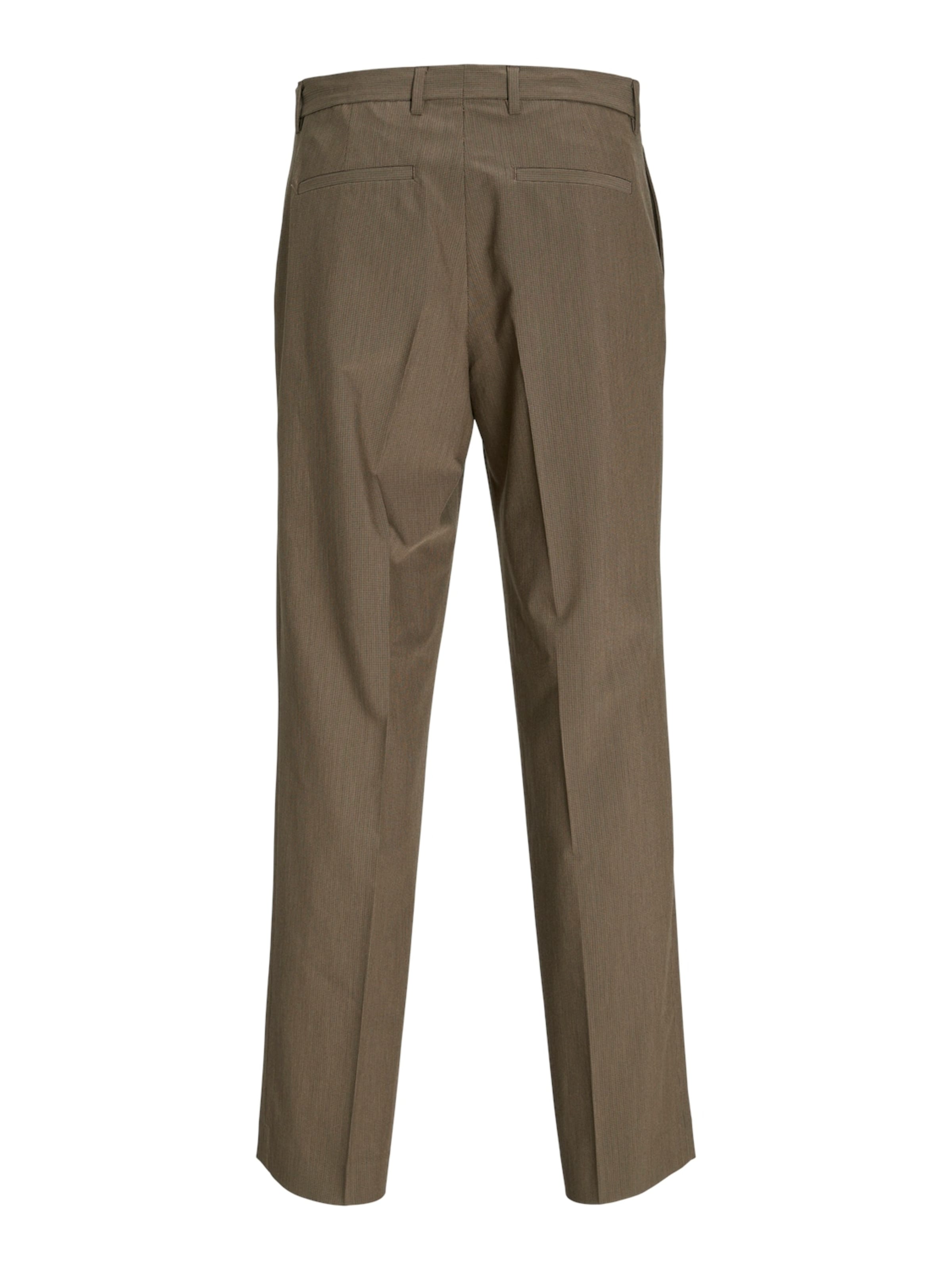 pilka JACK & JONES Standartinis Kelnės su kantu 'JPRBushwick Harry'