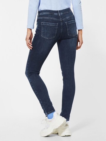 STREET ONE Slimfit Jeans in Blau