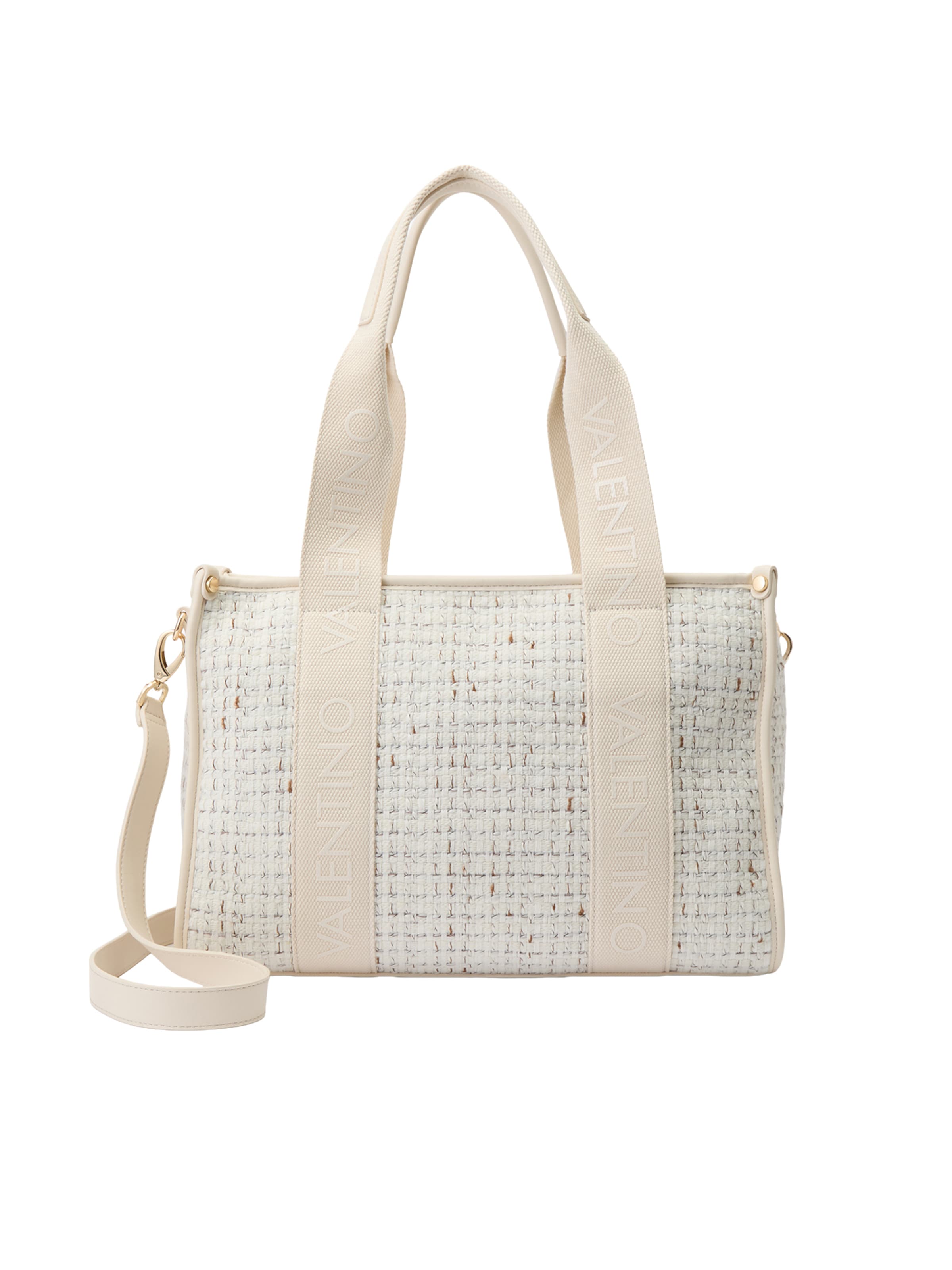 VALENTINO Μεγάλη τσάντα 'Candle ' σε μπεζ: μπροστά