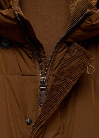 MANGO MAN Winter Jacket 'Campi' in Brown