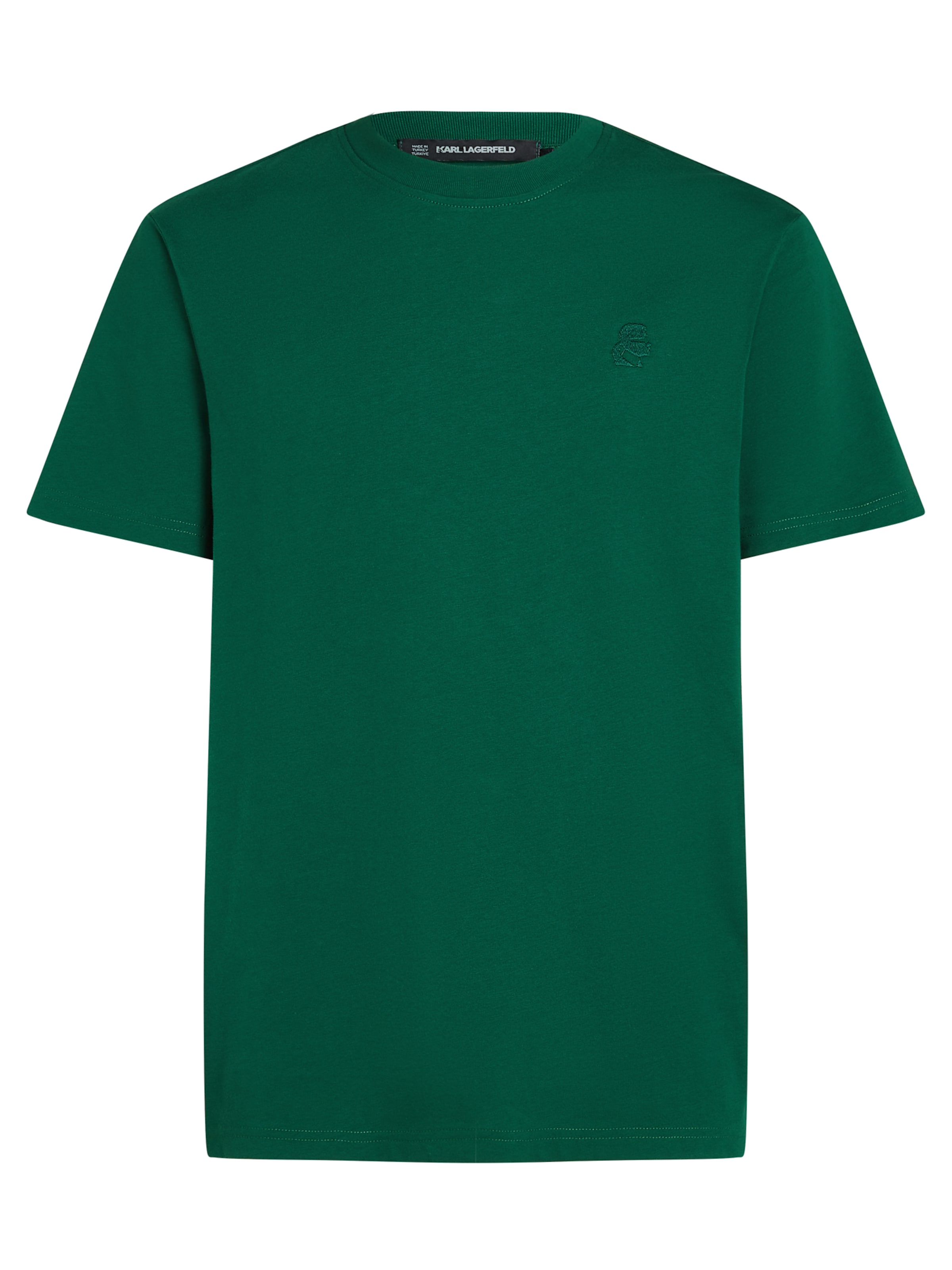 zaļš Karl Lagerfeld T-Krekls 'Kameo': no priekšpuses