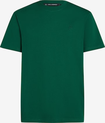 T-Shirt 'Kameo' Karl Lagerfeld en vert : devant
