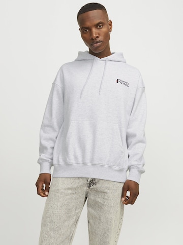 JACK & JONES Sweatshirt in Grijs: voorkant