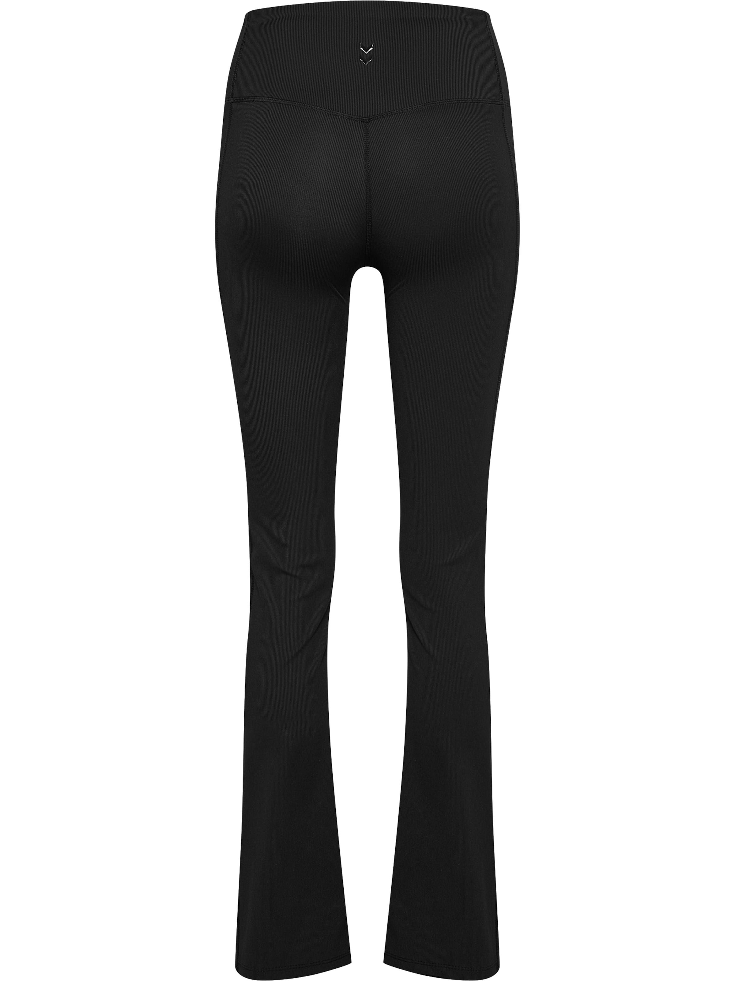 évasé Pantalon de sport Hummel en noir