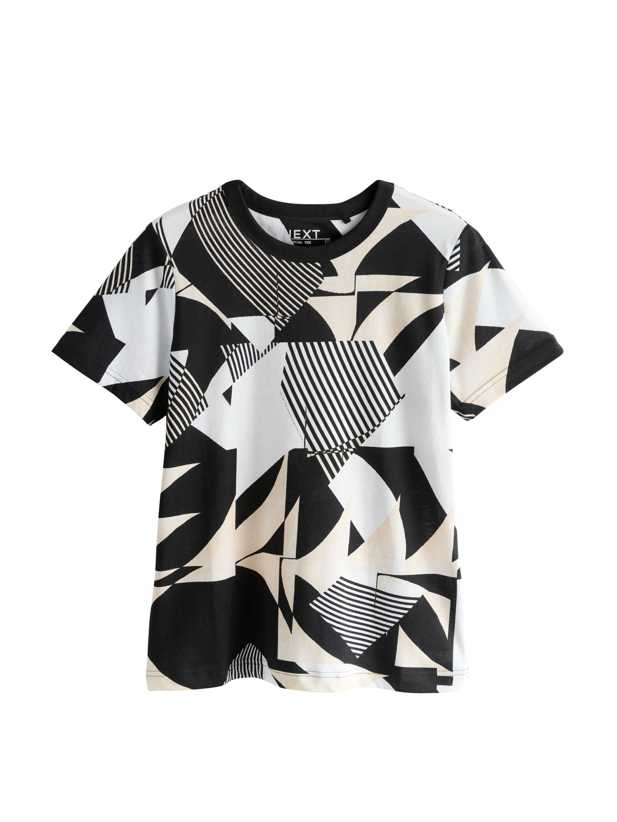 Next Shirt 'Essential' in Black: front