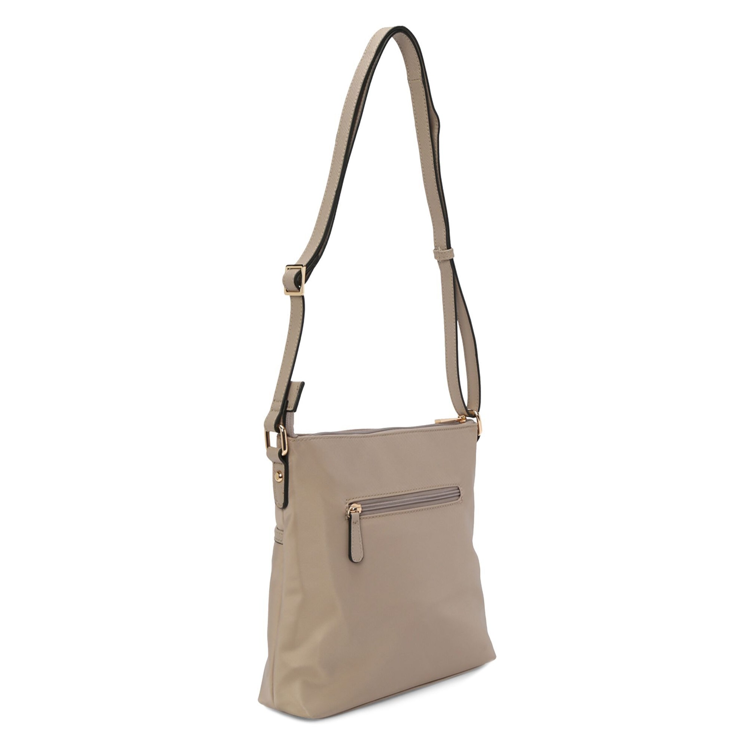 L.CREDI Schoudertas 'Alena' in Beige