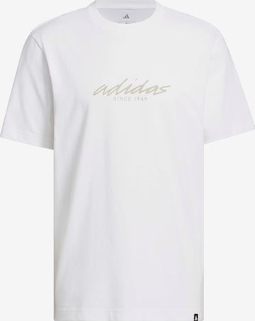 balta ADIDAS SPORTSWEAR Sportiniai marškinėliai: priekis