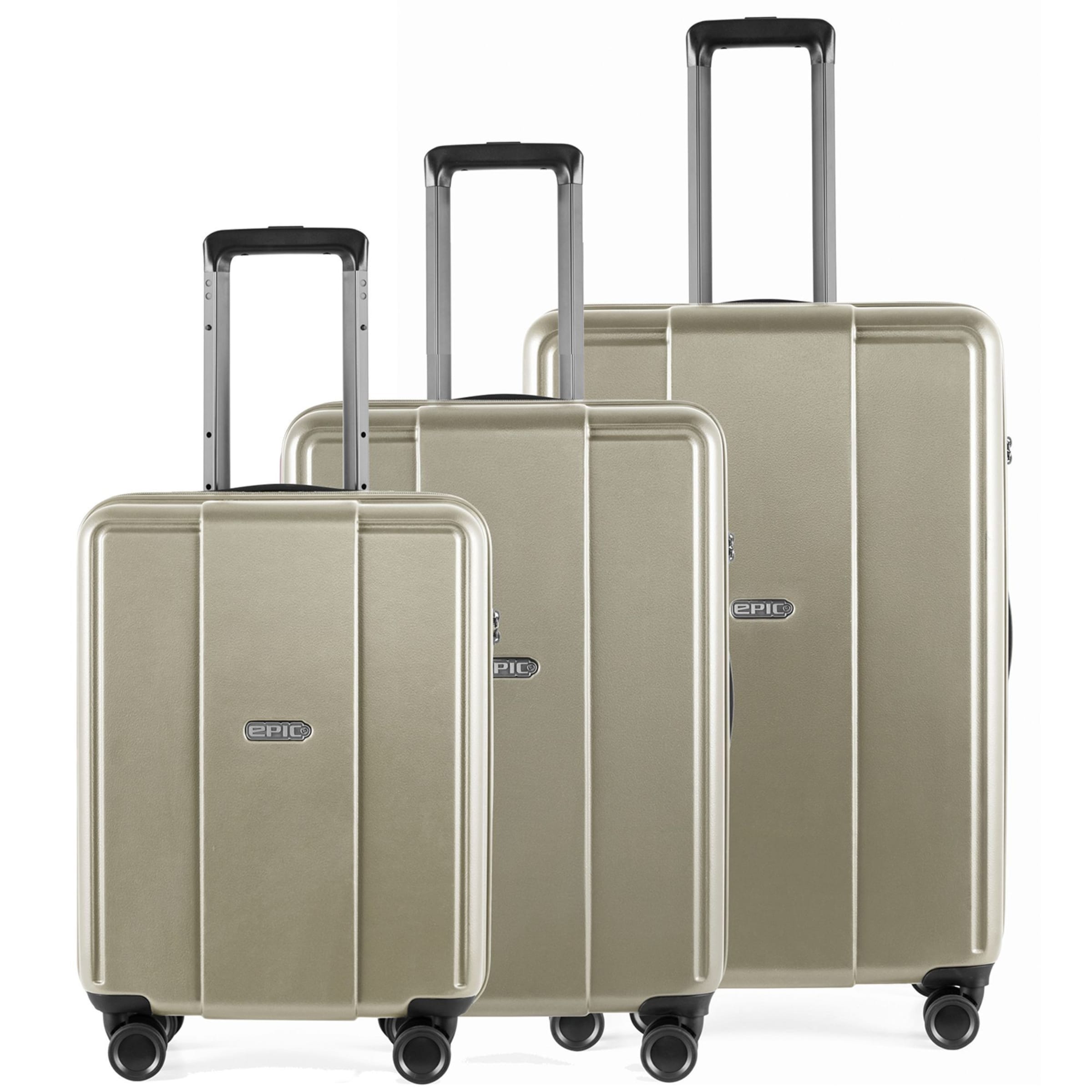 Epic Kofferset 'Pop 6.0' in Beige: voorkant