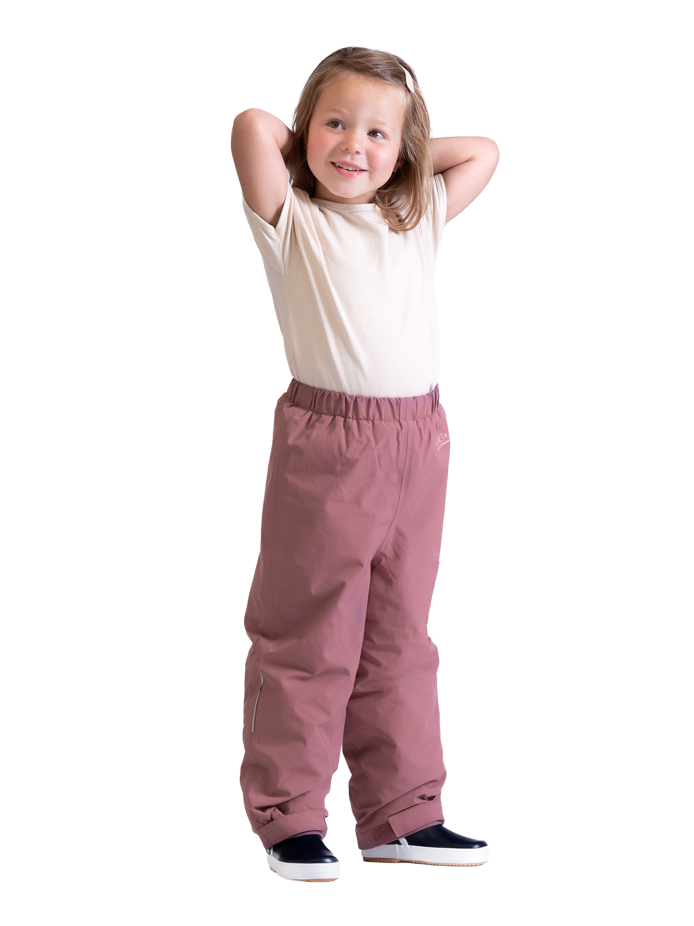 BMS Regular Outdoor Pants in Purple: front